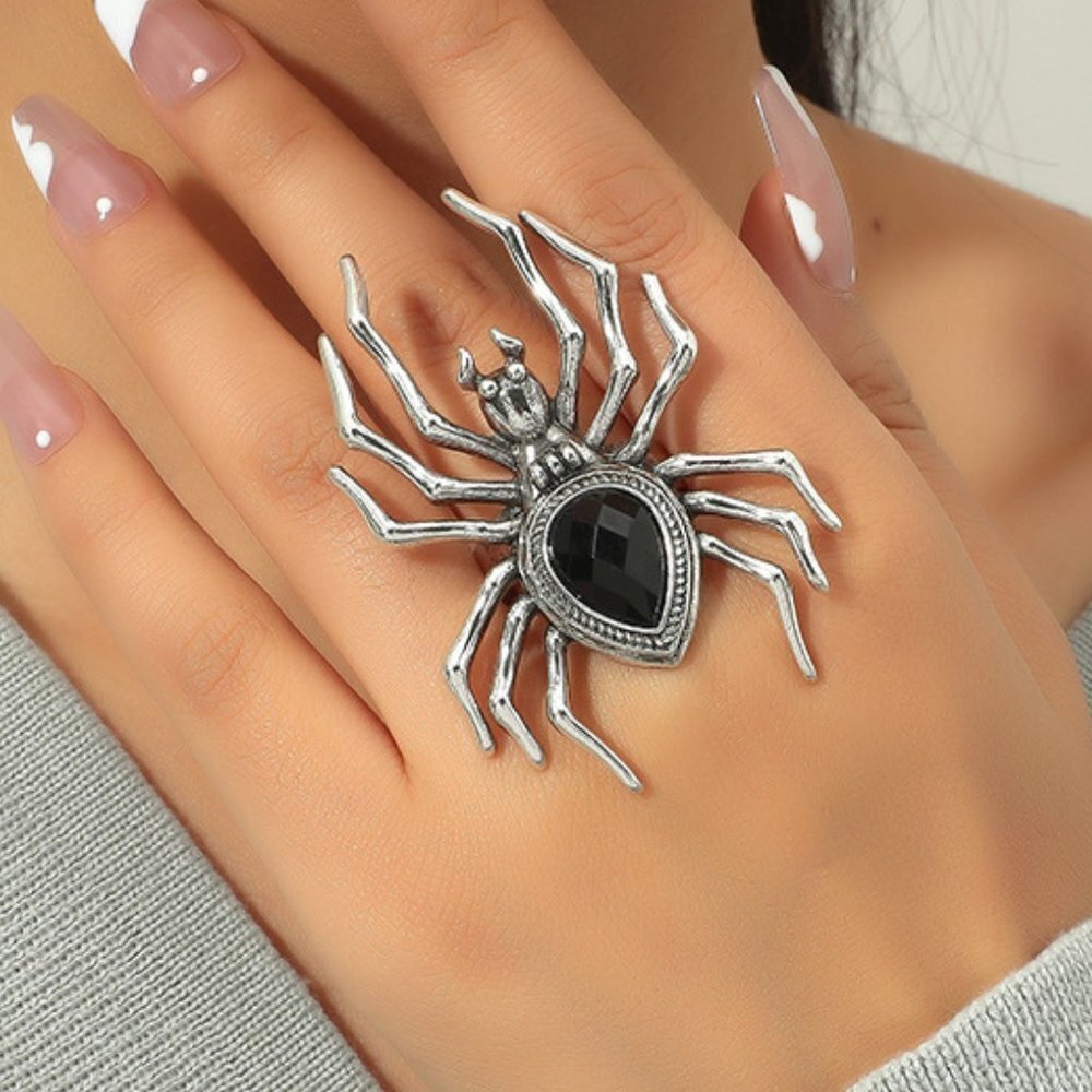 Exaggerated Spider Ring